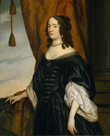 Gerard van Honthorst Amalia van Solms (1602-75). Germany oil painting art